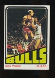 1972 Topps Basketball Card #141 BOB Weiss Chicago Bulls