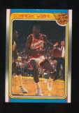 1988 Fleer Basketball Card #125 Dominique Wilkins Atlanta Hawks All Star Te