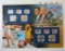 Postal Commemorative Society US Uncirculated 2002 Coin Mint Set Mounted on