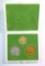 1964 Tokyo Olympic Gold-Silver-Bronze Coin Set For Olympic Participants. Gol
