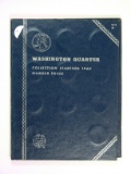 Washington Quarter Book Starting 1960 with 35 Quarters (Silver Thru 1964)