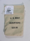 $25 Bag of 2004 Texas D-Mint State Quarters