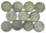 (11) 1930s-40s Random Dates Canadian Quarters