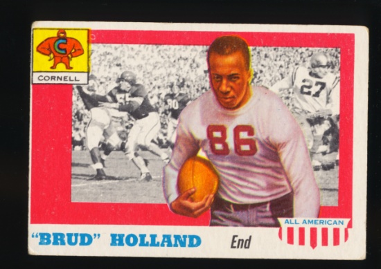 1955 Topps All American Football Card #39 Jerry "Brud" Holland Cornell