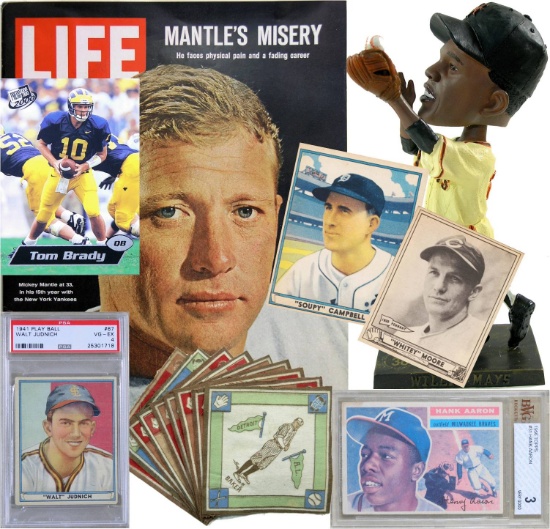 New Years Day Sports Card & Memorabilia Auction
