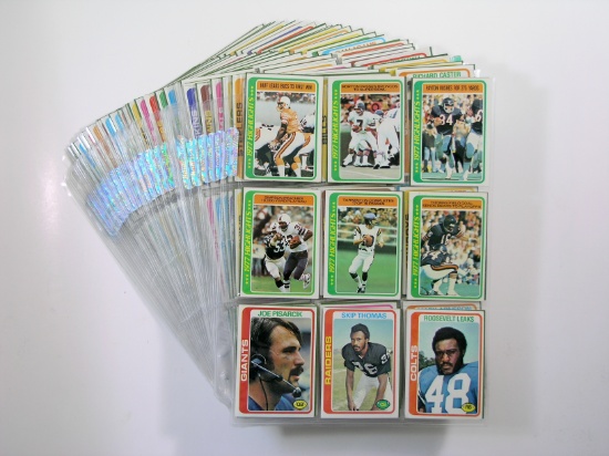1978 Topps Football Card Full Set (528 Cards). Rookies Include: Tony Dorset