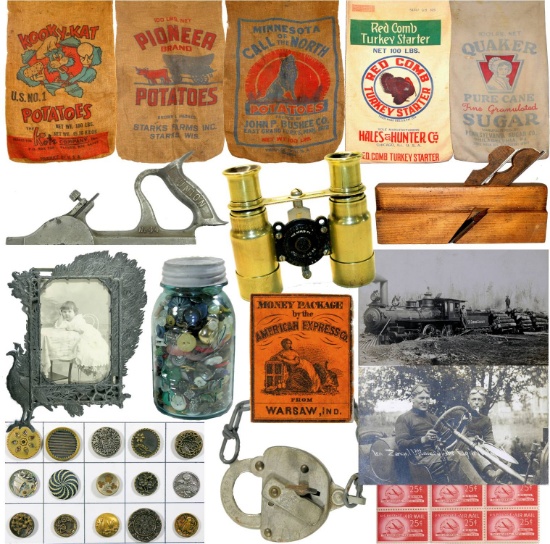 Outstanding Mix of Antiques & Collectibles