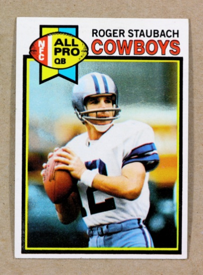 1979 Topps Football Card #400 Hall of Famer Roger Staubach Dallas Cowboys