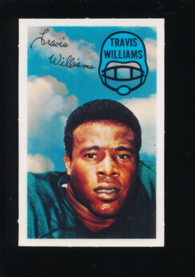 1970 Kelloggs Xograph 3D Football Card #5 of 60 Travis Williams