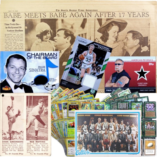 Collectible Sports & Non-Sports Trading Cards