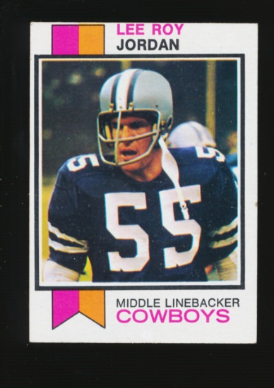 1973 Topps Football Card #159 Lee Roy Jordan Dallas Cowboys