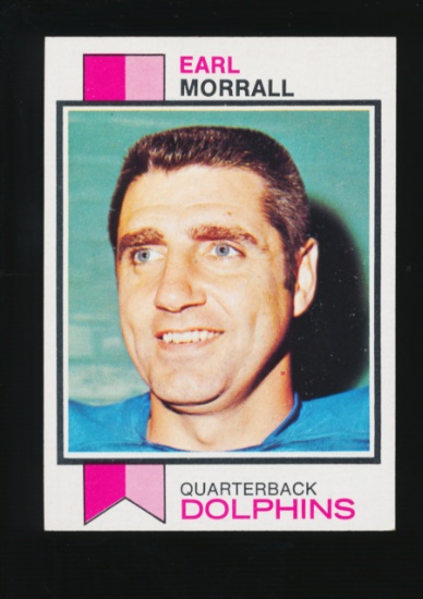 1973 Topps Football Card #414 Earl Morrall Miami Dolphins