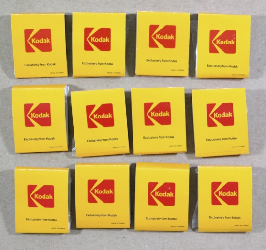 (12) 1992 Disney/Kodak Euro-Disney Pins.  Three different designs in their
