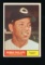 1961 Topps Baseball Card #101 Bubba Phillips Cleveland Indians