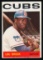 1964 Topps Baseball Card #29 Hall of Famer Lou Brock Chicago Cubs. (Has Ink
