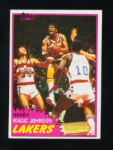  1981-82 Topps #21 Magic Johnson PSA 5 Graded