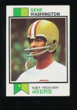 1973 Topps Football Card #460 Gene Washington San Francisco 49ers
