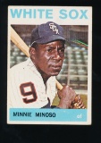 1964 Topps Baseball Card #538 Hall of Famer Minnie Minoso Chicago White Sox