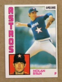 1984 O-Pee-Chee Baseball Card #66 Hall of Famer Nolan Ryan Houston Astros