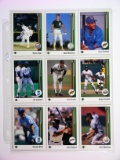 (18) 1989 Upper Deck Rookies & Stars Baseball Cards