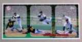 1996 Topps Large Baseball Card Hall of Famer Derek Jeter New York Yankees.