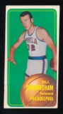 1970-71 Topps Basketball Card #140 Billy Cunningham Philadelphia 76ers. Cre