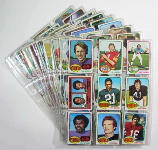 (162) 1976 Topps Football Cards