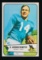 1954 Bowman Football Card #124 Bob Hoerschemeyer Detroit Lions
