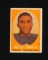 1958 Topps ROOKIE Football Card #98 Rookie Milt Davis Baltimore Colts