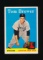 1958 Topps Baseball Card #220 Tem Brewer Boston Red Sox