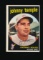 1959 Topps Baseball Card #335 Johnny Temple Cincinnati Redlegs