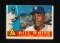 1960 Topps Baseball Card #355 Bill White St Louis Cardinals