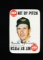 1968 Topps Game Card #9 of 33 Hall of Famer Brooks Robinson Baltimore Oriol