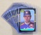 (12) 1987 Leaf Baseball Cards Hall of Famers & Superstars High Grade condit