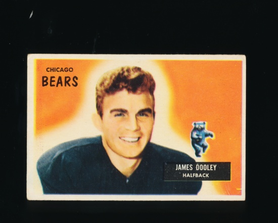 1955 Bowman Football Card #40 James Dooley Chicago Bears
