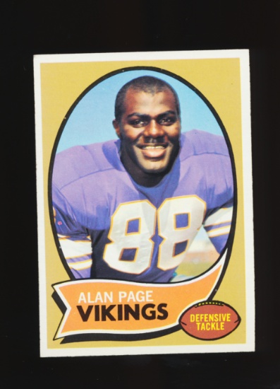 1970 Topps Football Card #59 Hall of Famer Alan Page Minnesota Vikings