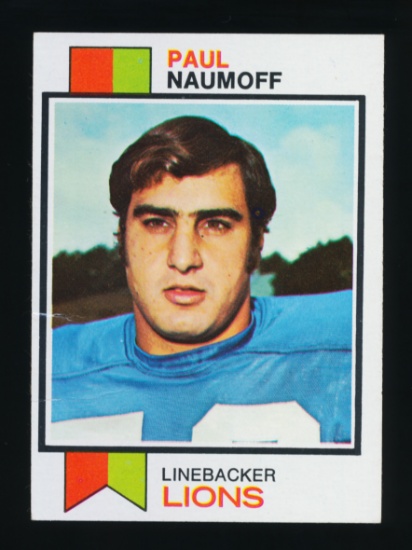 1973 Topps Football Card #222 Paul Naumoff Detroit Lions
