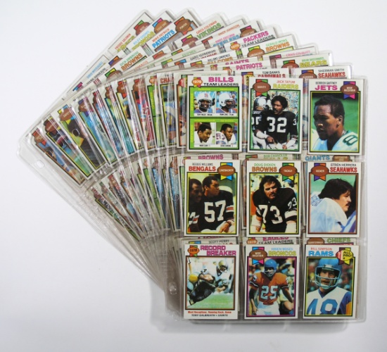 (216) 1979 Topps Football Cards VG/EX to EX Conditions