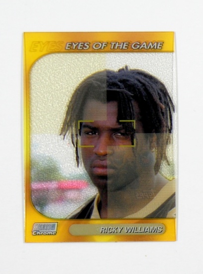 1999 Topps "Eyes of The Game" ROOKIE Football Card #SCCE21 Rookie Rickey Wi
