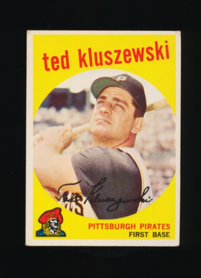 1959 Topps Baseball Card #35 Ted Kluszewski Pittsburgh Pirates