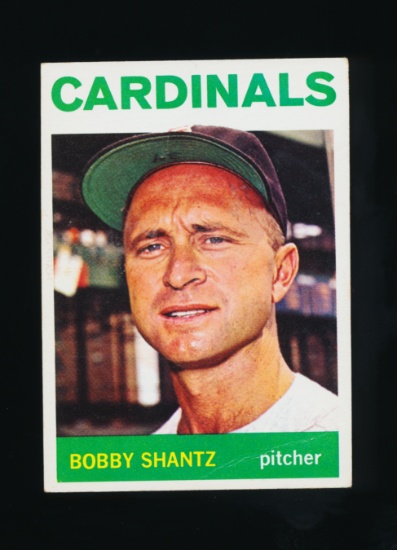 1964 Topps Baseball Card #278 Bobby Shantz St Louis Cardinals
