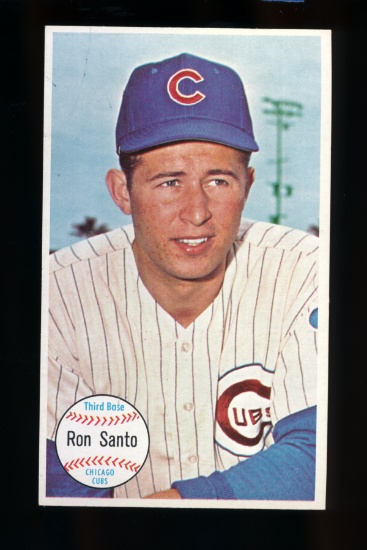 1964 Topps Giants Baseball Card #58 Hall of Famer Ron Santo Chicago Cubs