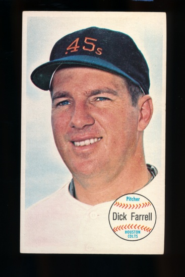 1964 Topps Giants Baseball Card #22 Dick Farrell Hoiston Colt 45s