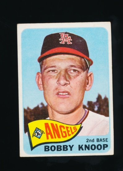 1965 Topps Baseball Card #26 Bobby Knopp Los Angeles Angels