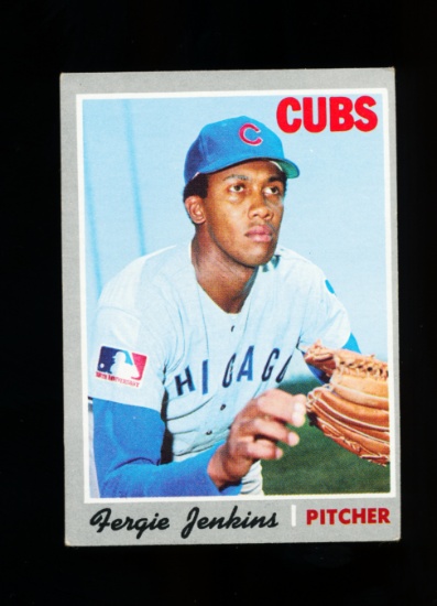 1970 Topps Baseball Card #240 Hall of Famer Fergie Jenkins Chicago Cubs