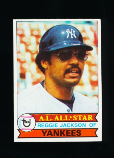 1979 Topps Baseball Card #21 Hall of Famer Reggie Jackson New York Yankees