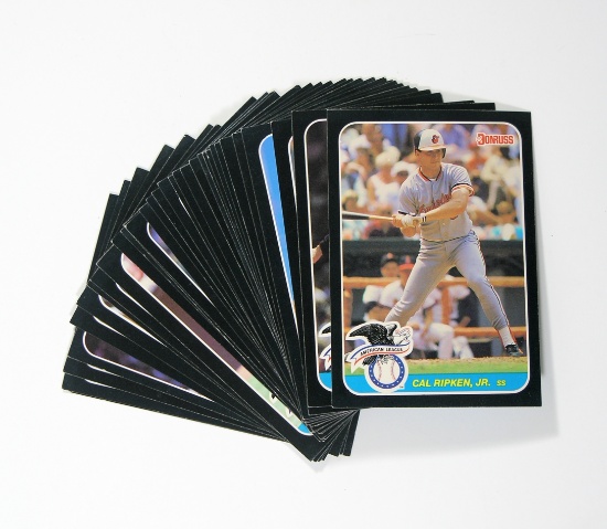 (32) Donruss All-Stars Baseball Cards 3-1/2" x 5"