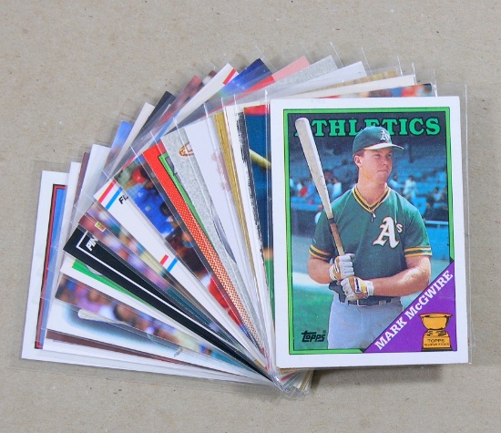 (18) Mark McGwire Baseball Cards