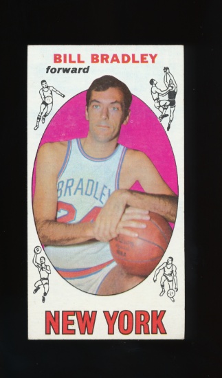 1969-70 Topps Basketball Card #43 Hallof Famer Bill Bradley New York Knicks