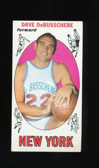 1969-70 Topps Basketball Card #85 Hall of Famer Dave DeBusschere New York K
